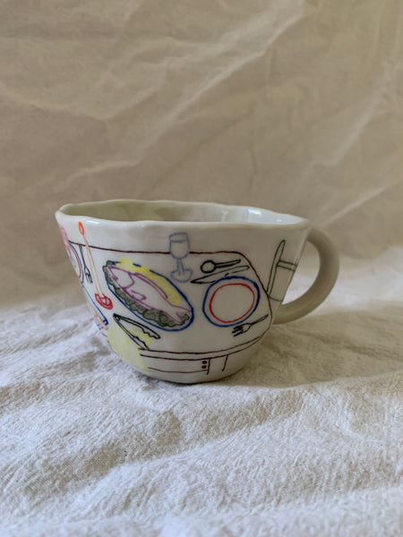 Petite tasse "Rien de moins qu'un bon spagatt"