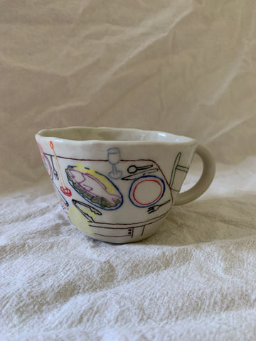 Petite tasse "Rien de moins qu'un bon spagatt"