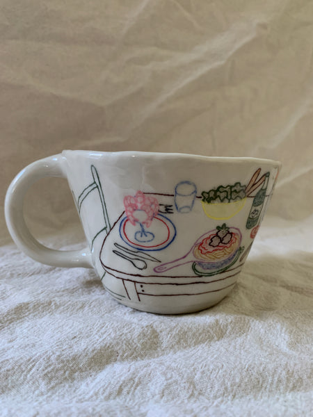 Grande tasse "Rien de moins qu'un bon spagatt"