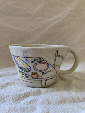 Grande tasse "Rien de moins qu'un bon spagatt"