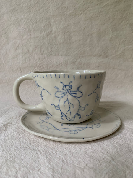 Tasse à thé "Le chant de la phyllie"