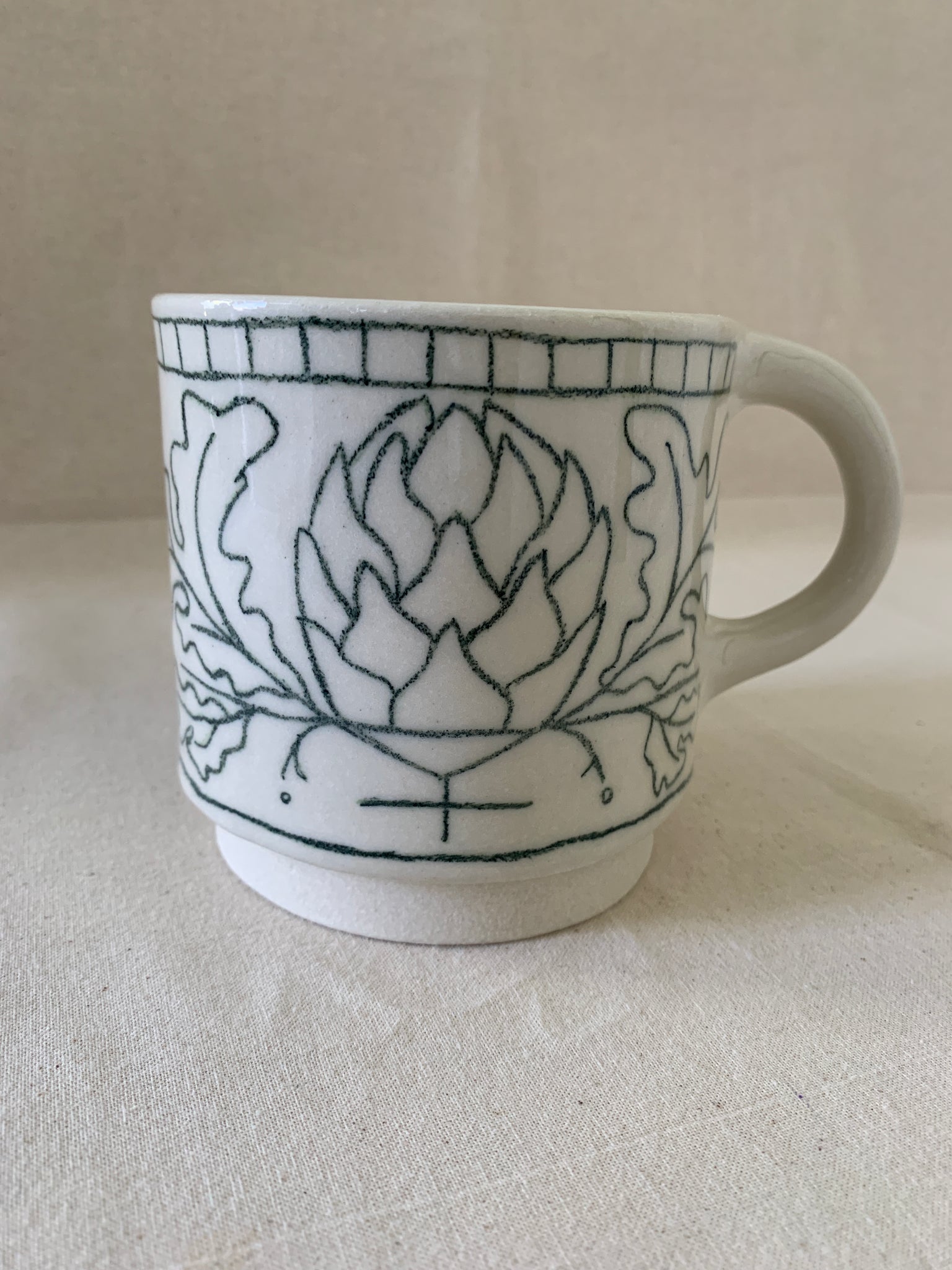 Grande tasse "Artichaut"