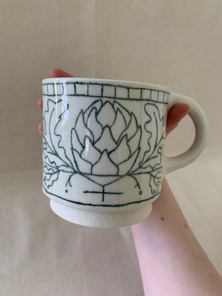 Grande tasse "Artichaut"