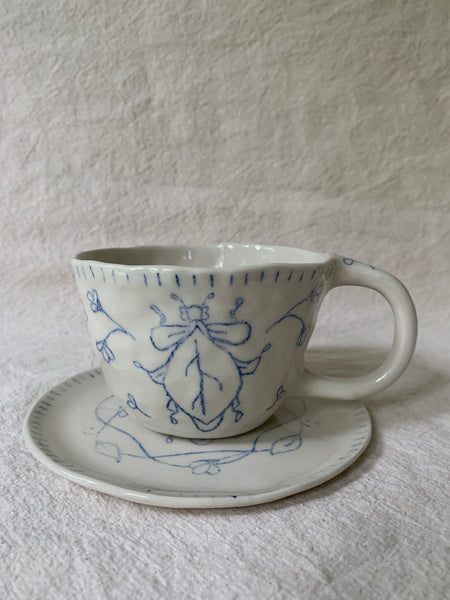 Tasse à thé "Le chant de la phyllie"