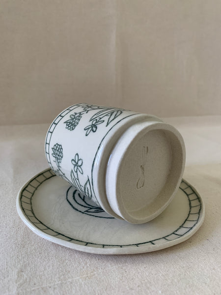 Tasse à thé "Framboises"