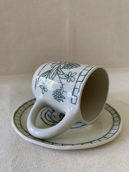 Tasse à thé "Framboises"