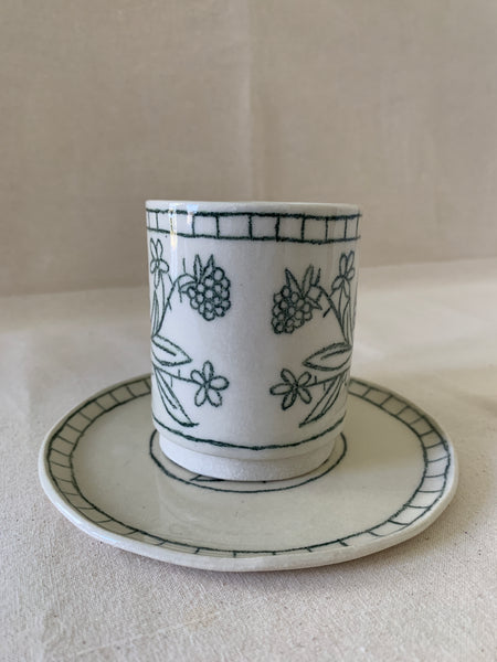 Tasse à thé "Framboises"