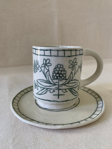 Tasse à thé "Framboises"