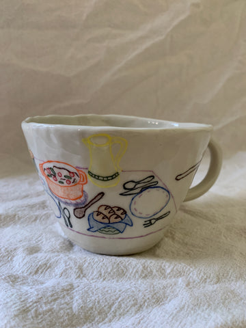 Grande tasse "Le ragout du dimanche"