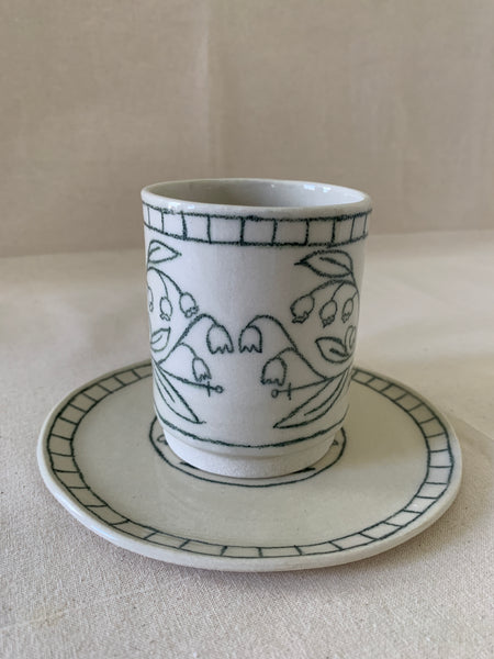 Tasse à thé "Bleuets"