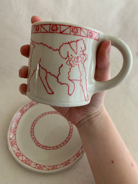 Tasse à thé "Bernadette"