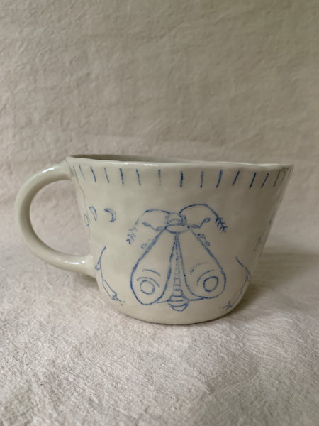 Grande tasse "Le chant du papillon"