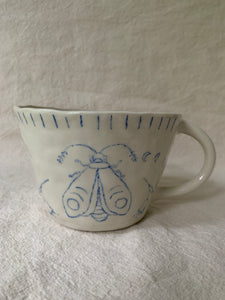 Grande tasse "Le chant du papillon"