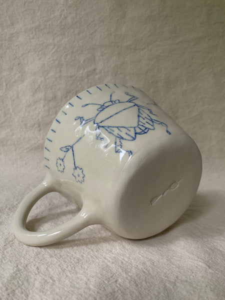 Grande tasse "Le chant du scarabée"