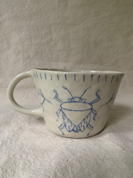 Grande tasse "Le chant du scarabée"