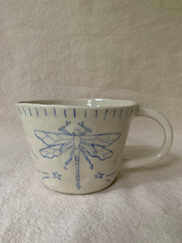 Grande tasse "Le chant de la libellule"