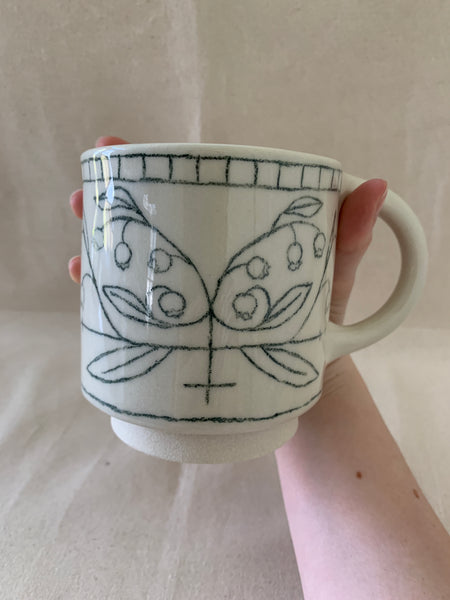 Tasse "Bleuets"