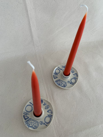 Bougeoirs "Tête à tête"