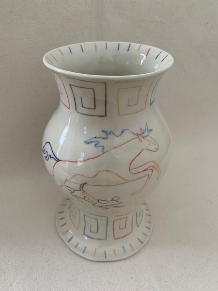 Vase "Rejoins-moi près de la souche"