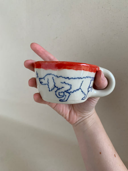 Tasse à thé Rhubarbe