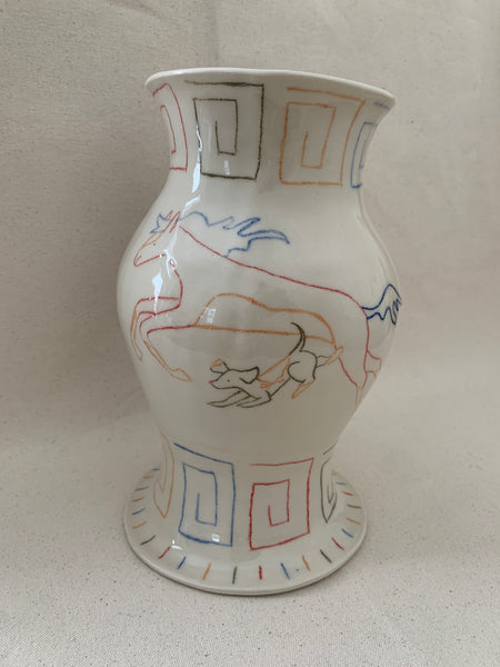 Vase "Rejoins-moi près de la souche"