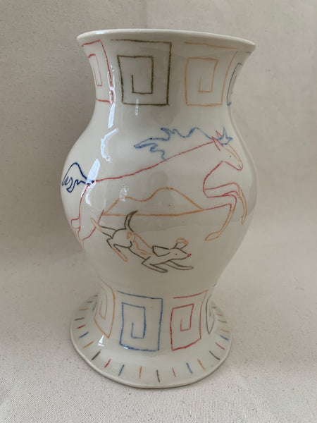 Vase "Rejoins-moi près de la souche"