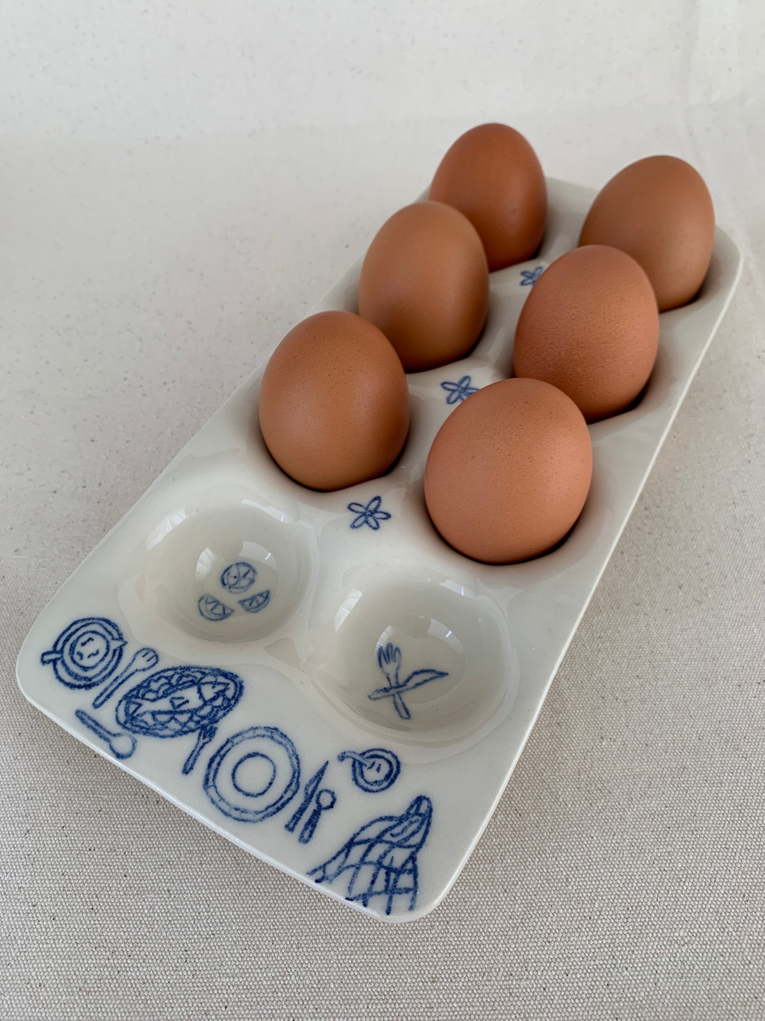 Plateau d'oeufs "Une bonne dose d'oméga3"