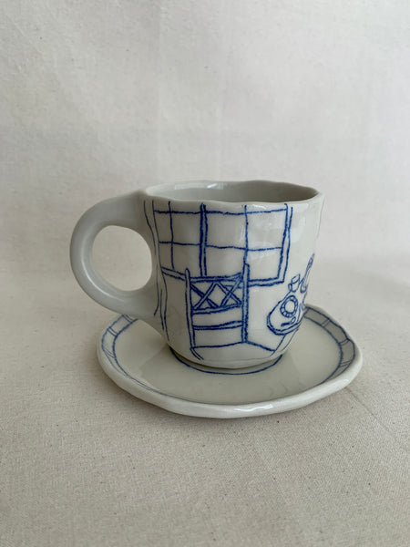 L'odeur d'un café noir