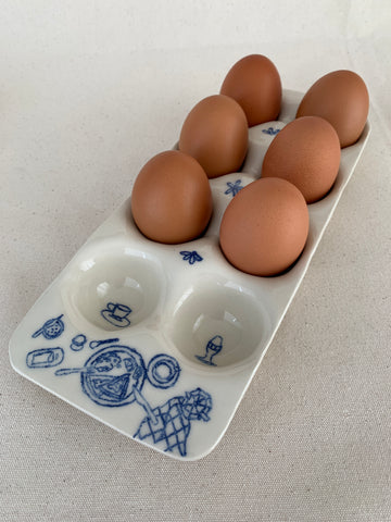 Plateau d'oeufs "Le petit déjeuné"