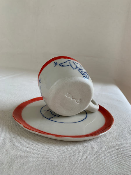 Tasse à thé Rhubarbe