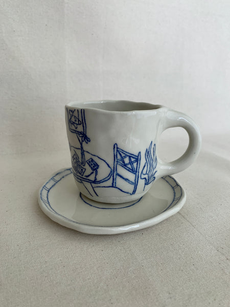 L'odeur d'un café noir