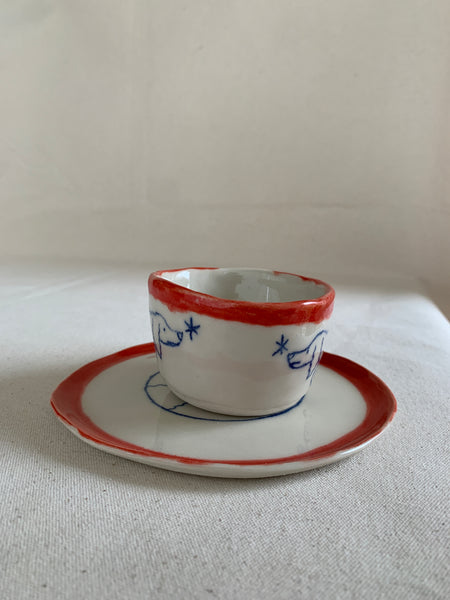 Tasse à thé Rhubarbe