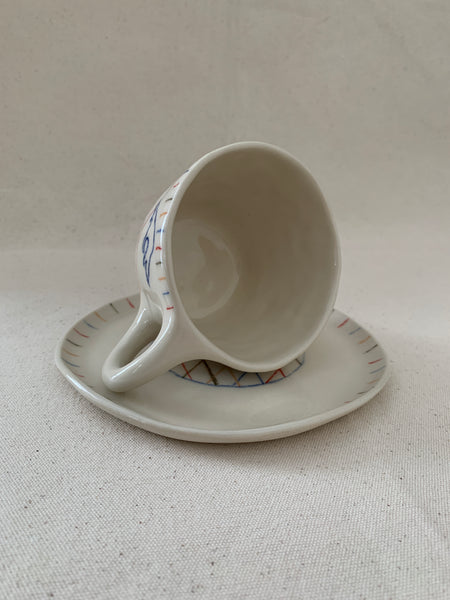 Tasse à thé "Rejoins-moi près de la souche"