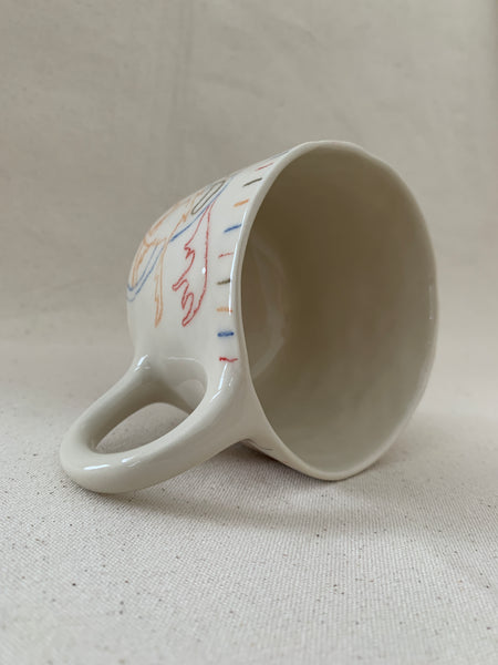 Tasse "Rejoins-moi près du puit aux libellules"