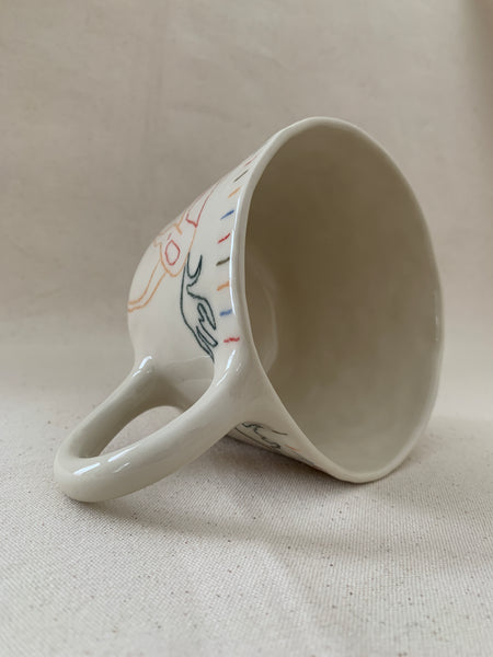 Large tasse "Rejoins-moi sur le pont"