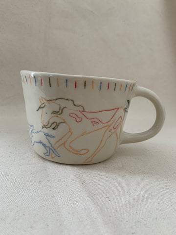 Large tasse "Rejoins-moi sur le pont"