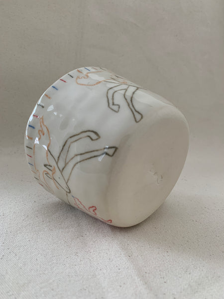 Large tasse "Rejoins-moi près de l'étang"