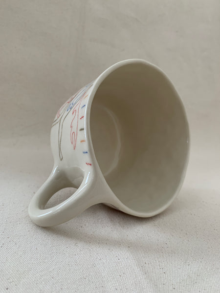 Large tasse "Rejoins-moi près de l'étang"