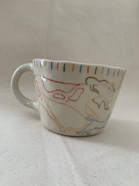 Grande tasse "Rejoins-moi sur le pont"