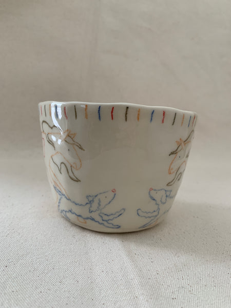 Large tasse "Rejoins-moi sur le pont"