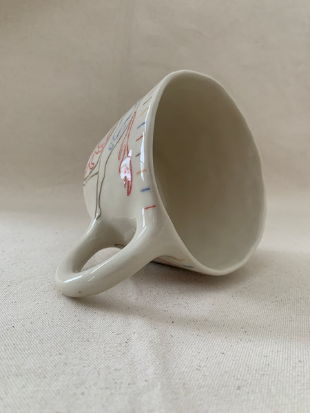 Grande tasse "Rejoins-moi près de l'étang"