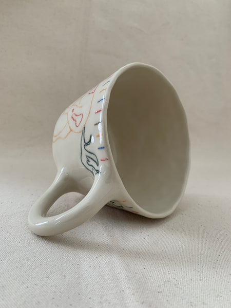 Grande tasse "Rejoins-moi sur le pont"